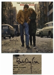 Bob Dylan Signed Album The Freewheelin Bob Dylan -- With Roger Epperson COA
